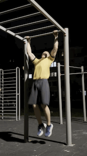 Night training - pullups